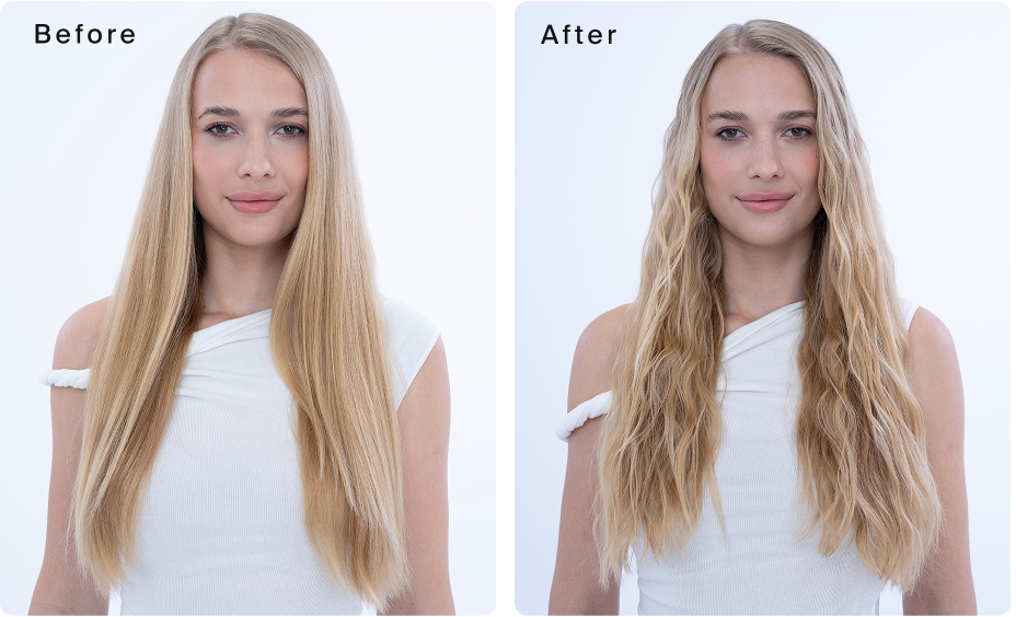 Deluxe Defense Shampoo & Conditioner before and after