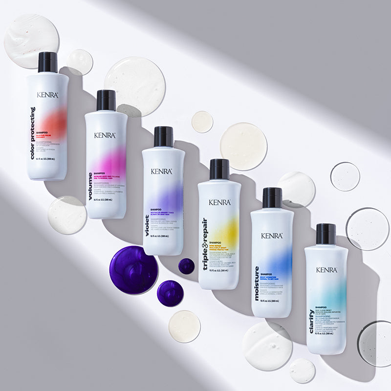 Kenra PREP collection — shampoos, conditioners, leave-ins and dry shampoo
