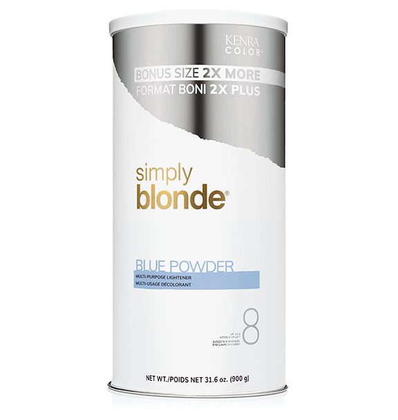 Simply Blonde Blue Powder Lightener 2lb