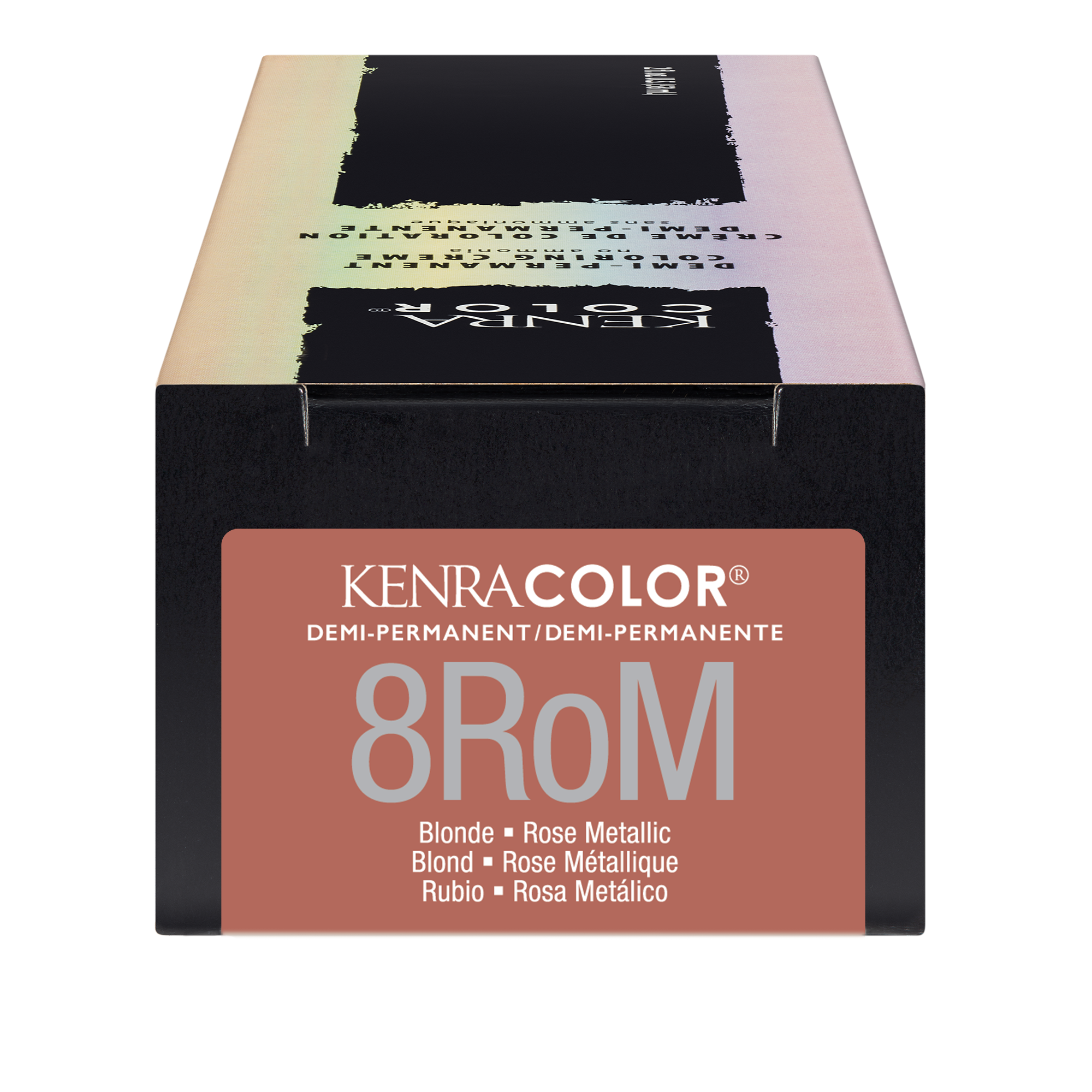 8RoM Rose métallique